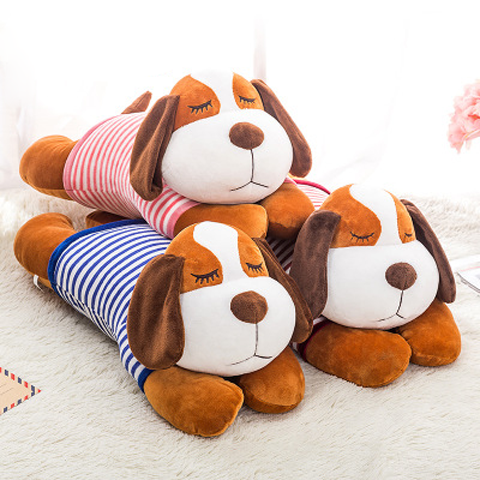 Cartoon dog pillow with 5 colors